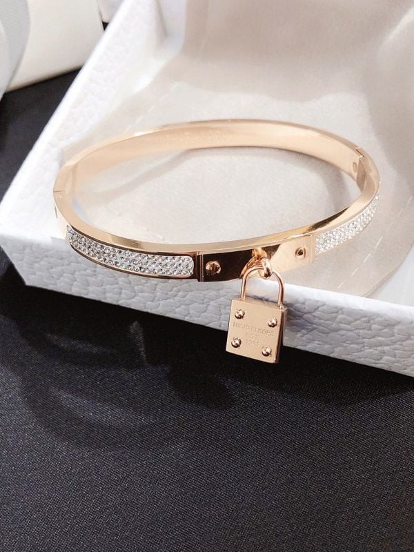 Buy MICHAEL KORS Premium Rose Gold Bracelet MKC1635BB791  Shoppers Stop