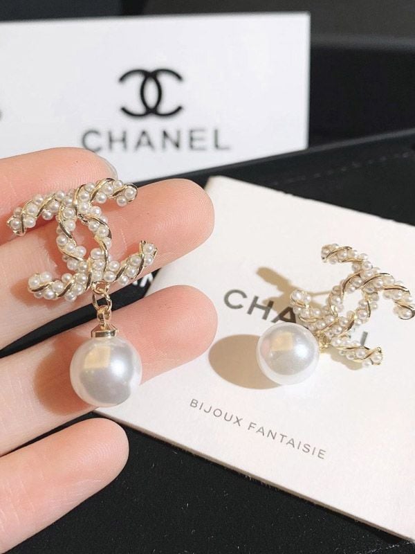 Chanel bijoux fantaisie earrings hotsell
