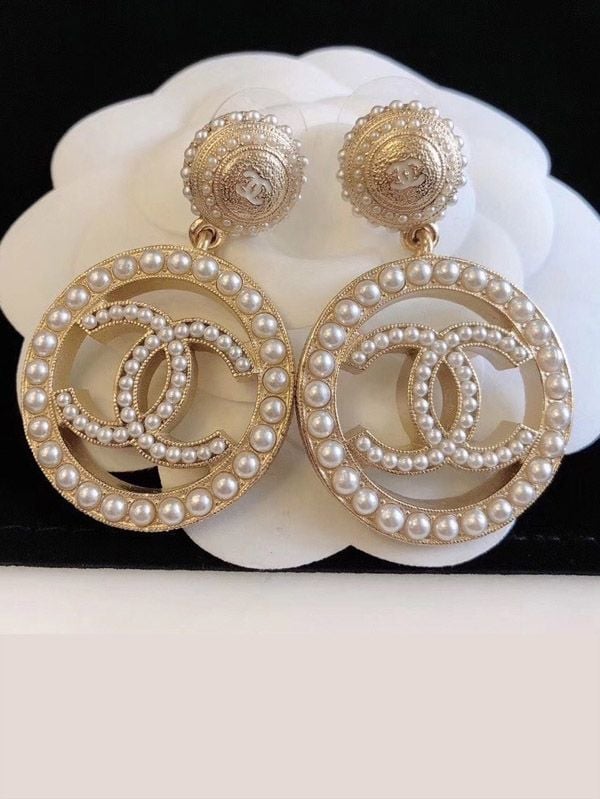 Large Chanel Loulou earring