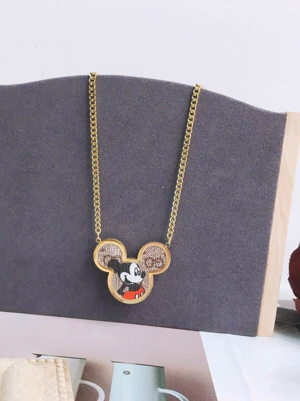 Louis Vuitton Mickey necklace