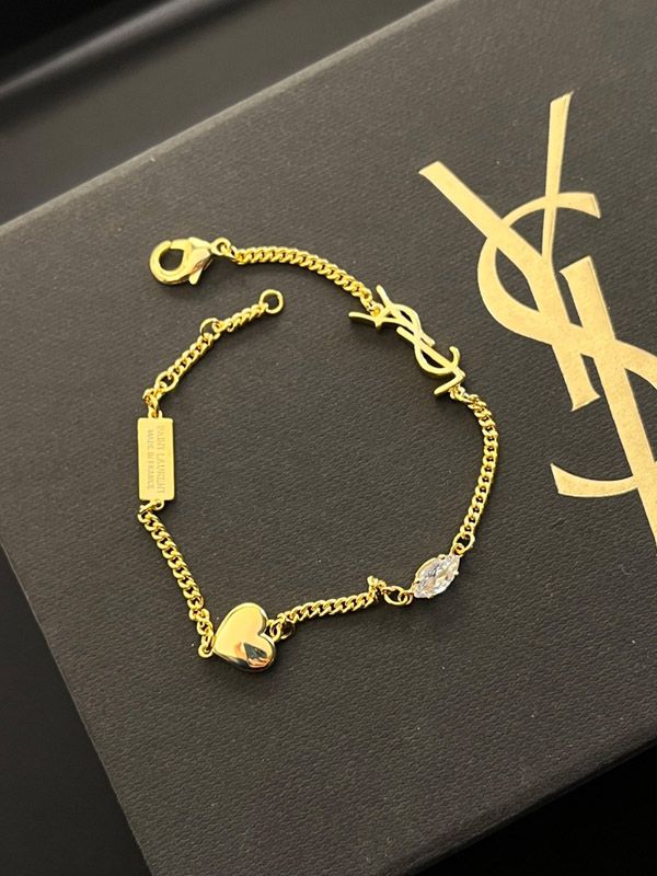Yves Saint Laurent gold bracelet