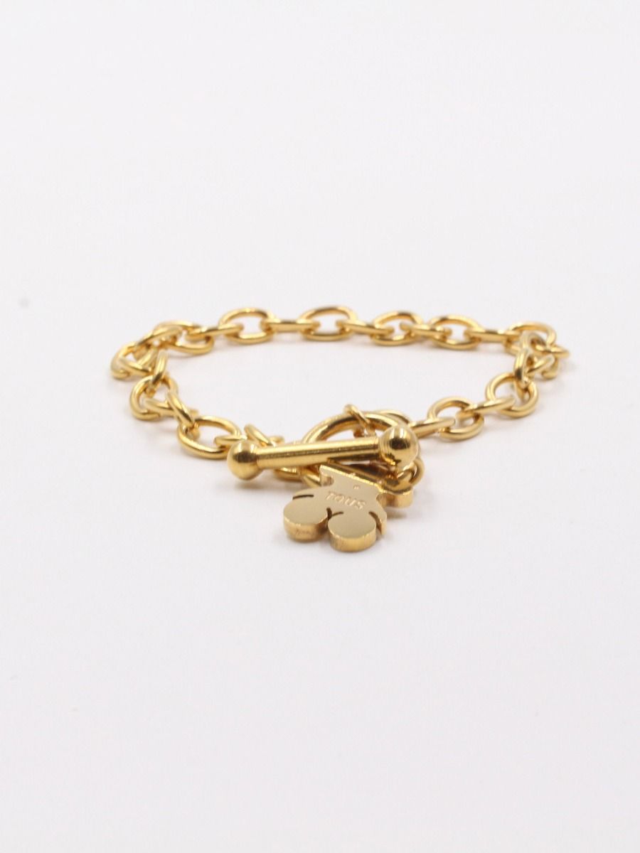 Tous gold chain bracelet