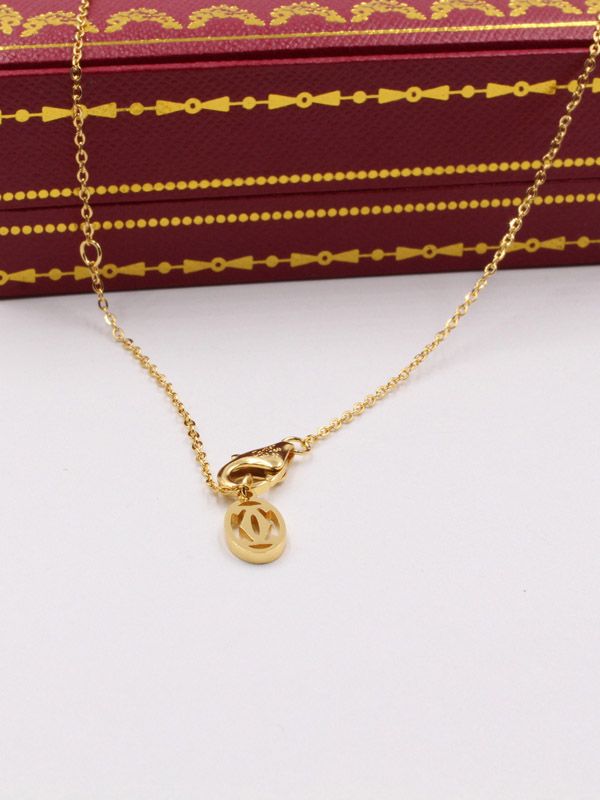 Cartier cheap cd necklace