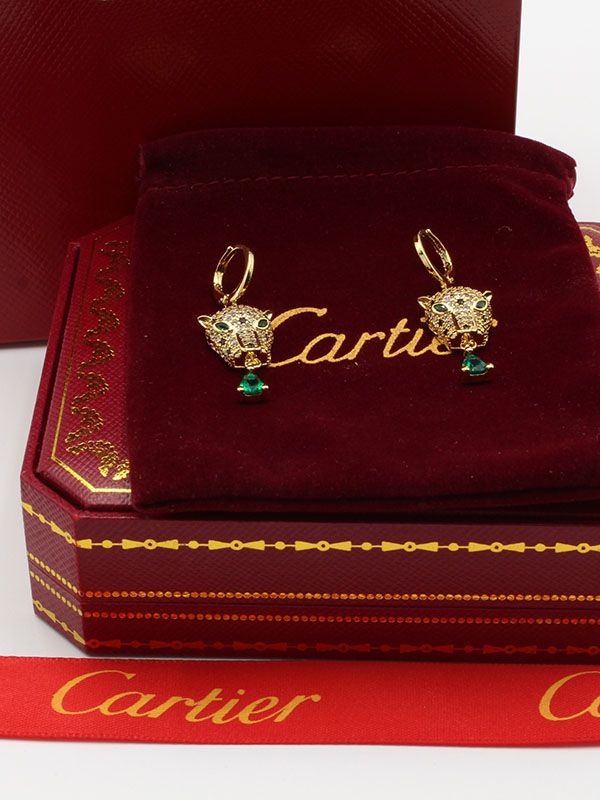 Cartier 2025 tiger earrings