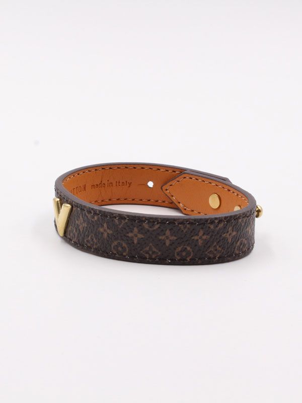 Cloth bracelet Louis Vuitton Brown in Fabric - 33707145