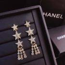 Chanel Three Stars long earrings-1