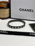Chanel black edition logo bracelet-1