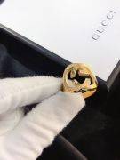 Gucci large gold logo ring-1