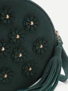 Round bag with elegant purses-2