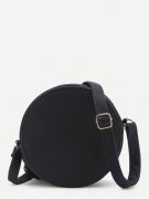Round bag with elegant purses-5