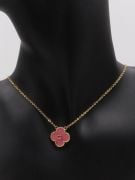 Pink Vancliffe necklace-2