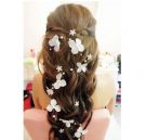 Long hair accessories of eight roses Lulu-2