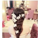 Long hair accessories of eight roses Lulu-1