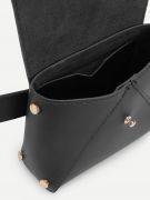 Leather bag for black waist-4