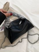 Chain satchel bag-1