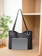 Medium size shoulder bag for university and outings-7