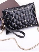 Black Bag with Chain-2