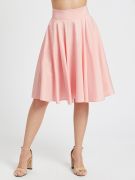 The skirt is ruffled from the pink medium-1
