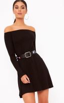 Black Garouleh Short Dress-3
