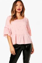 Blouse embroidered blouse-1