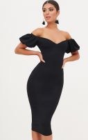 Dress Medium Length Black-2