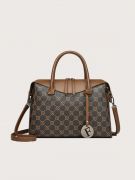 Embellished top handle bag-1