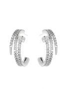 Cartier zircon gold stud earring-1