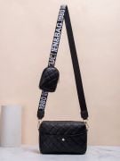 Long strap bag with wallet-2