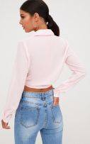 Pink blouse with sleeves-23