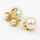 Double pearl earring-3