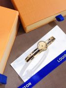 Louis Vuitton gold circle logo bracelet-4