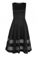 Black dress Medium length with a distinct story-3