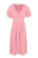 Dress pink medium length-3