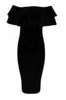 Dress of Scholder Black Bohoo-10