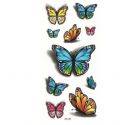 Tatoo colored butterflies-2