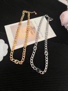 Large Fendi chain necklace-1