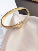 Tiffany Heart Crystal Logo Bracelet-1
