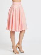 The skirt is ruffled from the pink medium-4