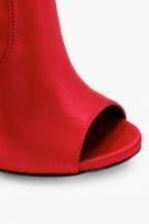 حذاء هاف بوت احمر-4