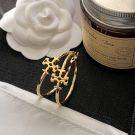 Tory Burch metal large hoop earrings-4