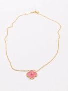 Pink Vancliffe necklace-5