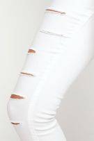 White tight jeans-2