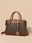 Embellished top handle bag-4