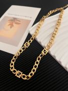 Large Fendi chain necklace-2