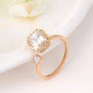 Zircon ring with square clasp-3