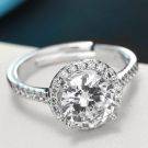 Silver Solitaire Ring-7