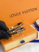 Louis Vuitton brown bracelet with logo-3