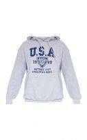 Blouse Hoodie logo United States of America-4