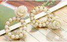 Pearl & Flower Earrings-6