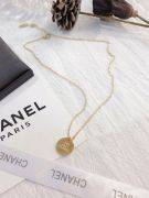 Chanel Circle Logo Necklace-3